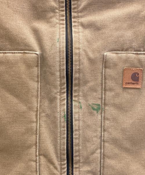 CarHartt（カーハート）CarHartt (カーハート) duck vest ブラウン サイズ:Ⅼの古着・服飾アイテム