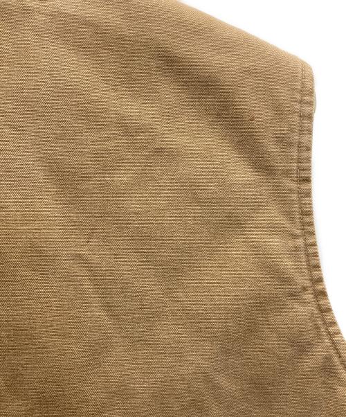CarHartt（カーハート）CarHartt (カーハート) duck vest ブラウン サイズ:Ⅼの古着・服飾アイテム