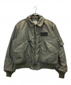 US ARMYユーエスアーミー）の古着「フライトジャケット」｜オリーブ