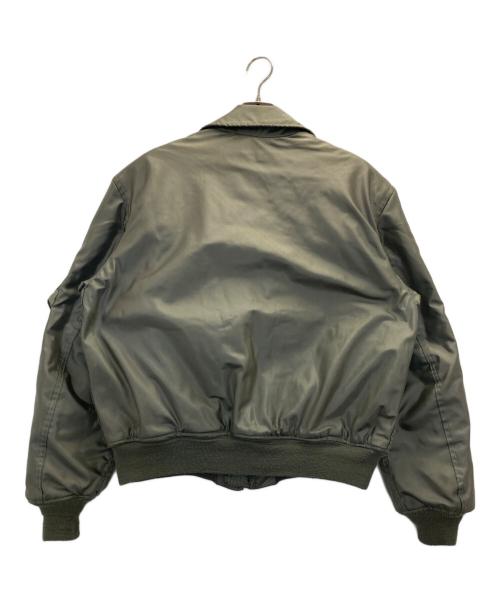 US ARMY（ユーエスアーミー）US ARMY (ユーエスアーミー) フライトジャケット オリーブ サイズ:Ｌの古着・服飾アイテム