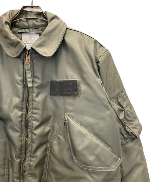 US ARMY（ユーエスアーミー）US ARMY (ユーエスアーミー) フライトジャケット オリーブ サイズ:Ｌの古着・服飾アイテム