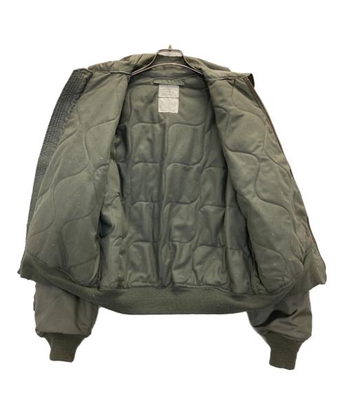 US ARMY（ユーエスアーミー）US ARMY (ユーエスアーミー) フライトジャケット オリーブ サイズ:Ｌの古着・服飾アイテム