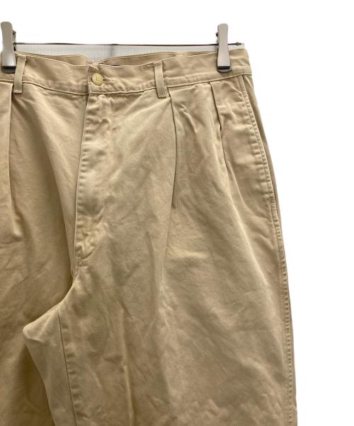 POLO RALPH LAUREN（ポロ・ラルフローレン）POLO RALPH LAUREN (ポロ・ラルフローレン) チノパン ベージュ サイズ:36の古着・服飾アイテム