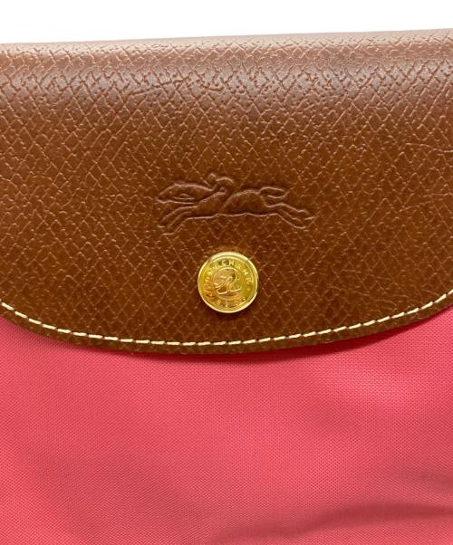 LONGCHAMP（ロンシャン）LONGCHAMP (ロンシャン) 舟型トートバッグ ピンクの古着・服飾アイテム