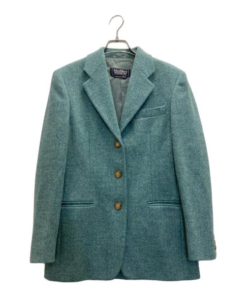Max Mara WEEK END LINE（マックスマーラ ウイークエンドライン）MAX MARA WEEK END LINE (マックスマーラ ウイークエンドライン) テーラードジャケット グリーン サイズ:Ｍの古着・服飾アイテム