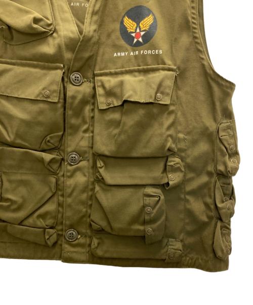 ALPHA（アルファ）ALPHA (アルファ) TYPE C-1 ベスト オリーブ サイズ:Ｌの古着・服飾アイテム