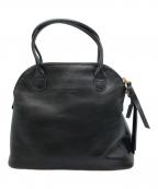 TIDE WAYタイドウェイ）の古着「LIGHT LEATHER BOSTON」｜ブラック