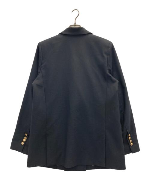 CADUNE（カデュネ）CADUNE (カデュネ) ダブルジャケット ネイビー サイズ:36の古着・服飾アイテム