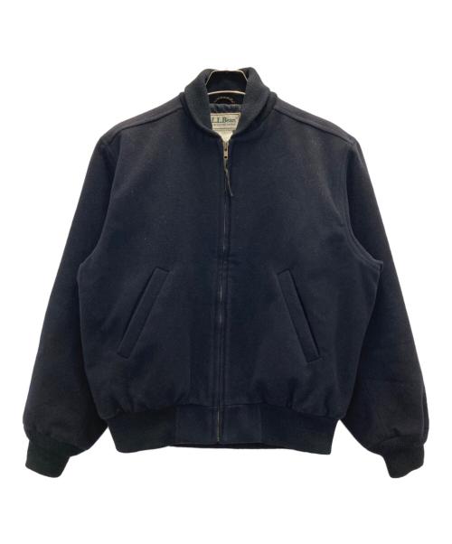 L.L.Bean（エルエルビーン）L.L.Bean (エルエルビーン) 80’sウールブルゾン ネイビー サイズ:Sの古着・服飾アイテム