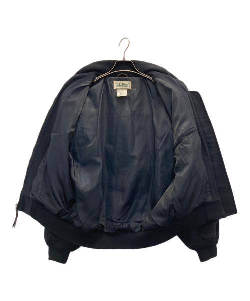 L.L.Bean（エルエルビーン）L.L.Bean (エルエルビーン) 80’sウールブルゾン ネイビー サイズ:Sの古着・服飾アイテム