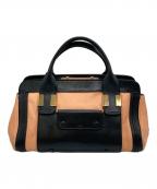 Chloeクロエ）の古着「2WAYショルダーバッグ」｜ブラック×ピンク