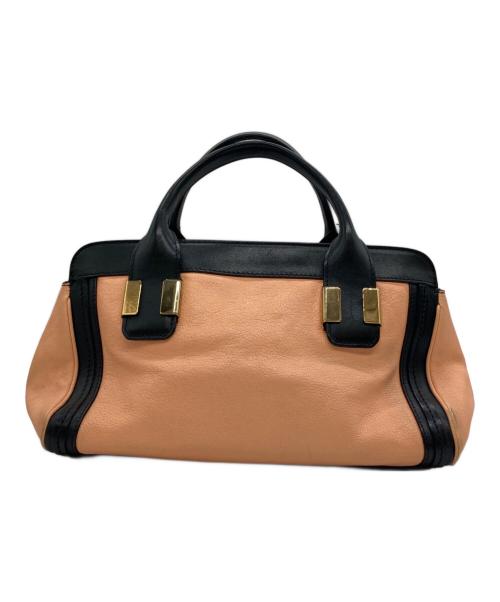 Chloe（クロエ）Chloe (クロエ) 2WAYショルダーバッグ ブラック×ピンクの古着・服飾アイテム