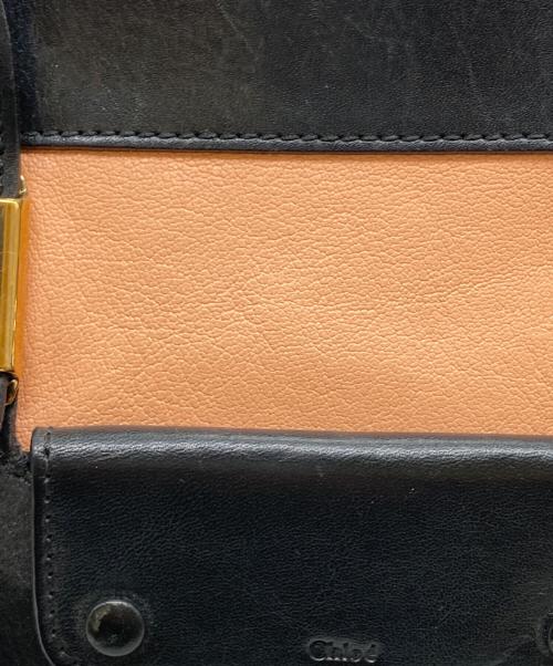 Chloe（クロエ）Chloe (クロエ) 2WAYショルダーバッグ ブラック×ピンクの古着・服飾アイテム