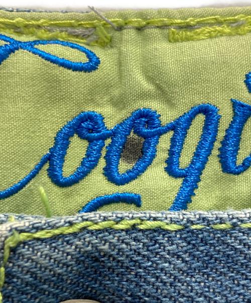 Coogi（クージー）Coogi (クージー) 刺繍デニムハーフパンツ インディゴ サイズ: 86cm (W34)の古着・服飾アイテム