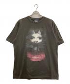 COSPAコスパ）の古着「SIREN × どこでもいっしょ シビトロ コラボTシャツ」｜ブラック