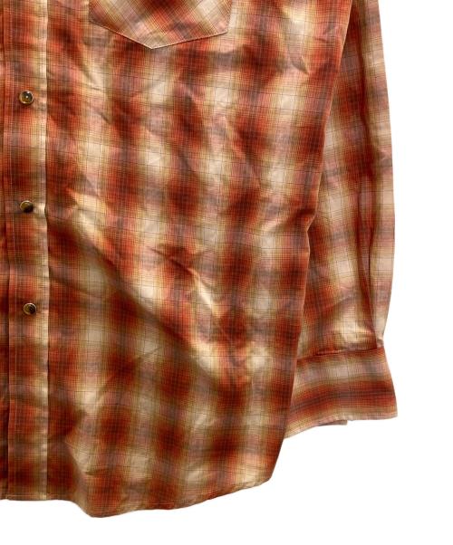PENDLETON（ペンドルトン）PENDLETON (ペンドルトン) FRONTIER SHIRTS オレンジ サイズ:Ｍの古着・服飾アイテム