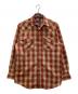 PENDLETON（ペンドルトン）の古着「FRONTIER SHIRTS」｜オレンジ