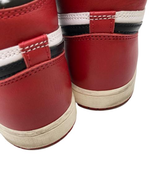 NIKE（ナイキ）NIKE (ナイキ) AIR JORDAN 1 RETRO HIGH OG レッド サイズ: 26.5cmの古着・服飾アイテム