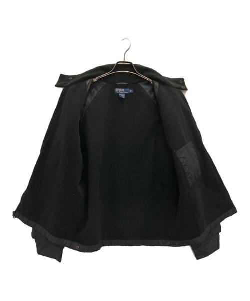 POLO RALPH LAUREN（ポロ・ラルフローレン）POLO RALPH LAUREN (ポロ・ラルフローレン) 90’sナイロンドリズラージャケット ブラック サイズ:Ｍの古着・服飾アイテム