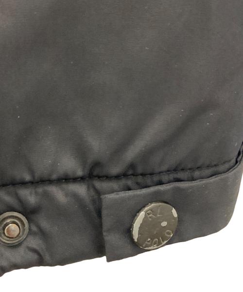 POLO RALPH LAUREN（ポロ・ラルフローレン）POLO RALPH LAUREN (ポロ・ラルフローレン) 90’sナイロンドリズラージャケット ブラック サイズ:Ｍの古着・服飾アイテム