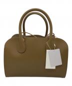 Mila Owenミラオーウェン）の古着「巾着付きボストンショルダーバッグ」｜ベージュ