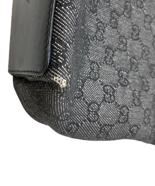 GUCCI（グッチ）GUCCI (グッチ) GGキャンバストートバッグ ブラックの古着・服飾アイテム