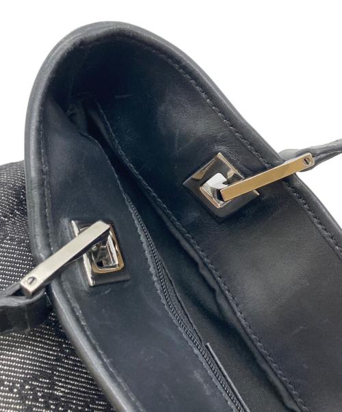 GUCCI（グッチ）GUCCI (グッチ) GGキャンバストートバッグ ブラックの古着・服飾アイテム