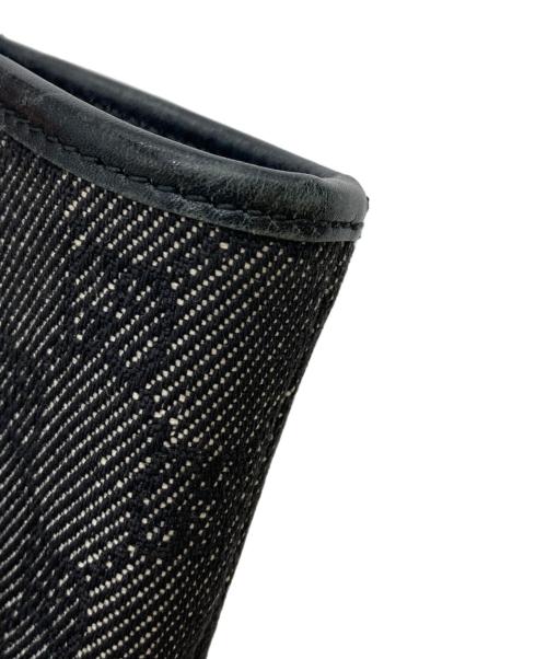 GUCCI（グッチ）GUCCI (グッチ) GGキャンバストートバッグ ブラックの古着・服飾アイテム