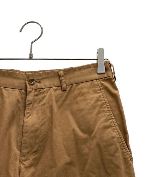 COMME des GARCONS（コムデギャルソン）COMME des GARCONS (コムデギャルソン) コットンストレートパンツ ブラウン サイズ:Sの古着・服飾アイテム
