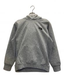 THE NORTH FACE（ザ ノース フェイス）の古着「バックスクエアロゴフーディー」｜グレー