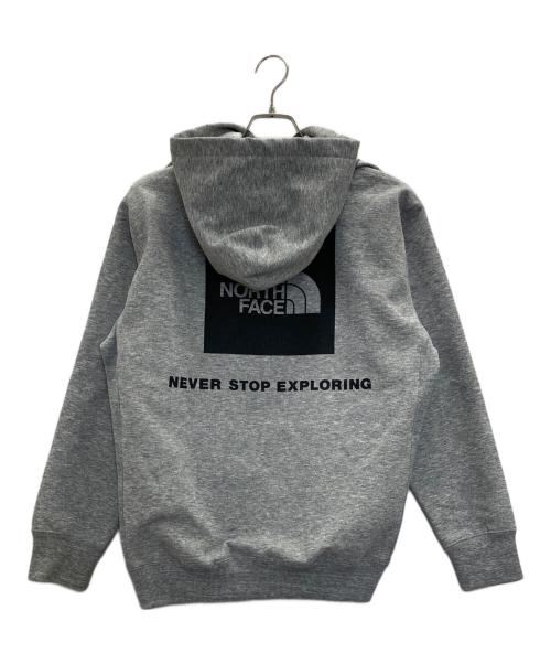 THE NORTH FACE（ザ ノース フェイス）THE NORTH FACE (ザ ノース フェイス) バックスクエアロゴフーディー グレー サイズ:Ｍの古着・服飾アイテム
