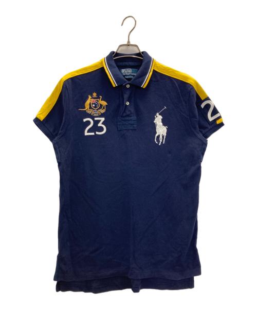 POLO RALPH LAUREN（ポロ・ラルフローレン）POLO RALPH LAUREN (ポロ・ラルフローレン) ポロシャツ ネイビー サイズ:Mの古着・服飾アイテム
