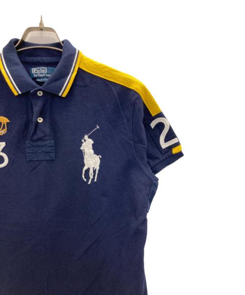 POLO RALPH LAUREN（ポロ・ラルフローレン）POLO RALPH LAUREN (ポロ・ラルフローレン) ポロシャツ ネイビー サイズ:Mの古着・服飾アイテム