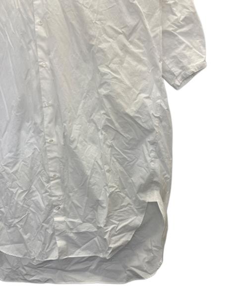 journal standard luxe（ジャーナルスタンダード ラックス）JOURNAL STANDARD LUXE (ジャーナルスタンダード ラックス) シャツワンピース ホワイト サイズ:FREEの古着・服飾アイテム