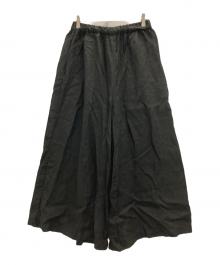 23区（ニジュウサンク）の古着「LIBECOリネンイージーパンツ」｜ブラック