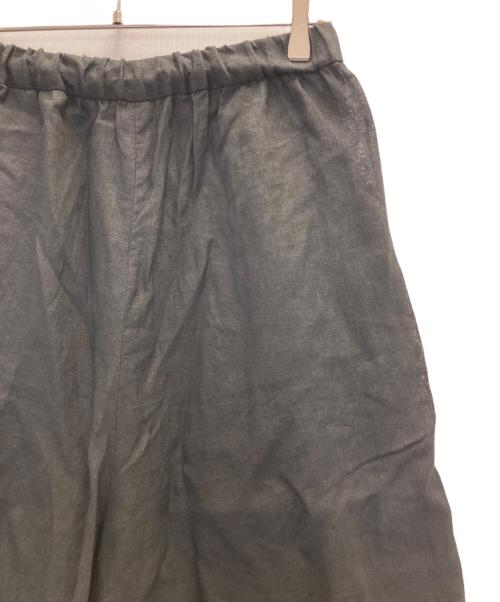 23区（ニジュウサンク）23区 (ニジュウサンク) LIBECOリネンイージーパンツ ブラック サイズ:38の古着・服飾アイテム