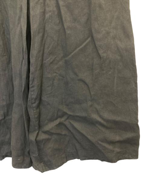 23区（ニジュウサンク）23区 (ニジュウサンク) LIBECOリネンイージーパンツ ブラック サイズ:38の古着・服飾アイテム