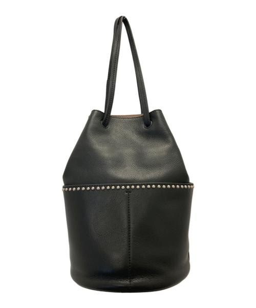 J&M DAVIDSON（ジェイ＆エム デヴィッドソン）J&M DAVIDSON (ジェイ＆エム デヴィッドソン) ミニデイジー ウィズスタッズバッグ ブラックの古着・服飾アイテム