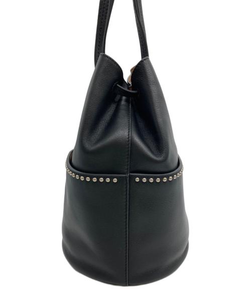 J&M DAVIDSON（ジェイ＆エム デヴィッドソン）J&M DAVIDSON (ジェイ＆エム デヴィッドソン) ミニデイジー ウィズスタッズバッグ ブラックの古着・服飾アイテム