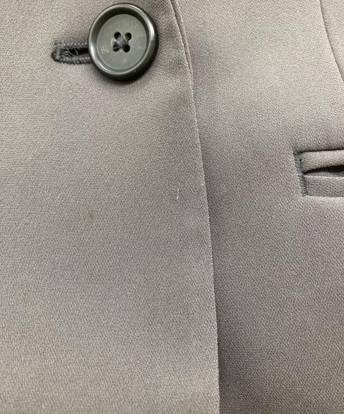 PLST（プラステ）PLST (プラステ) トリアセブレンドダブルジャケット グレー サイズ:Ｌの古着・服飾アイテム