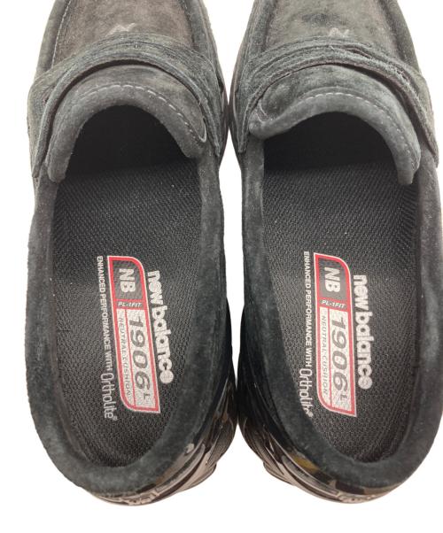 NEW BALANCE（ニューバランス）NEW BALANCE (ニューバランス) スエードローファー ブラック サイズ:24の古着・服飾アイテム