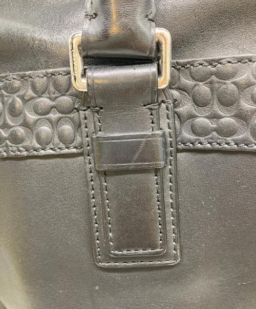 COACH（コーチ）COACH (コーチ) ビジネスバッグ ブラックの古着・服飾アイテム