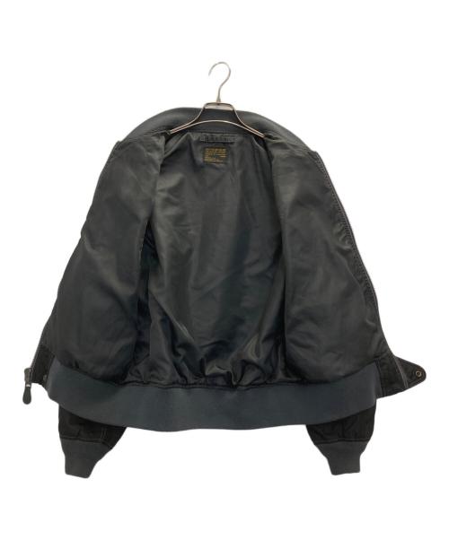 AVIREX（アヴィレックス）AVIREX (アヴィレックス) JOURNAL STANDARD relume (ジャーナルスタンダード レリューム) 別注L-2B Flight Jacket ブラック サイズ:Ｌの古着・服飾アイテム