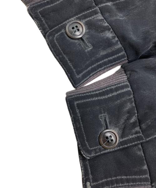 BUGATCHI UOMO（ブガッティウオモ）BUGATCHI UOMO (ブガッティウオモ) シルクジップジャケット ブラック サイズ:XLの古着・服飾アイテム