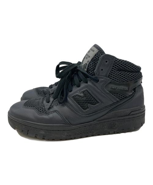 NEW BALANCE（ニューバランス）NEW BALANCE (ニューバランス) JUNYA WATANABE MAN (ジュンヤワタナベマン) ハイカットスニーカー ブラック サイズ:26㎝の古着・服飾アイテム