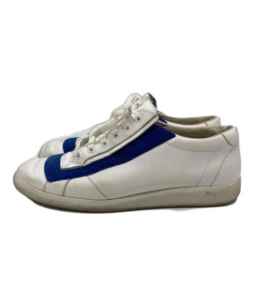 Maison Margiela（メゾンマルジェラ）Maison Margiela (メゾンマルジェラ) ベルクロシティスニーカー ホワイト サイズ:41の古着・服飾アイテム