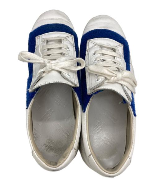 Maison Margiela（メゾンマルジェラ）Maison Margiela (メゾンマルジェラ) ベルクロシティスニーカー ホワイト サイズ:41の古着・服飾アイテム