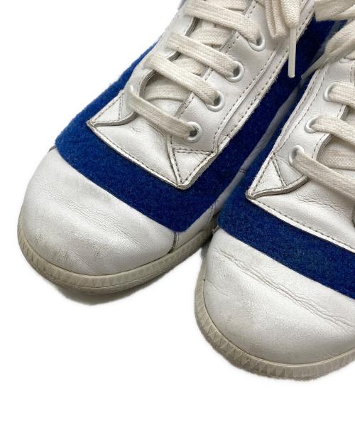 Maison Margiela（メゾンマルジェラ）Maison Margiela (メゾンマルジェラ) ベルクロシティスニーカー ホワイト サイズ:41の古着・服飾アイテム