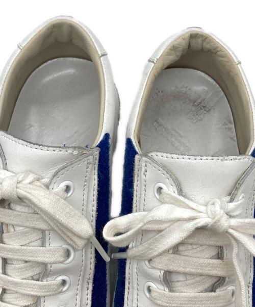 Maison Margiela（メゾンマルジェラ）Maison Margiela (メゾンマルジェラ) ベルクロシティスニーカー ホワイト サイズ:41の古着・服飾アイテム