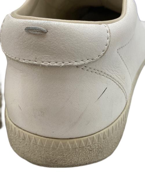 Maison Margiela（メゾンマルジェラ）Maison Margiela (メゾンマルジェラ) ベルクロシティスニーカー ホワイト サイズ:41の古着・服飾アイテム